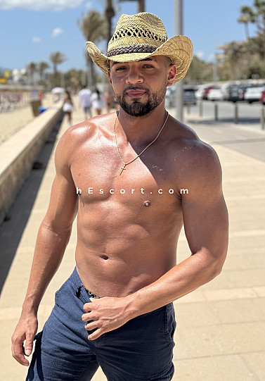 CaioXXL - Male escort in Madrid